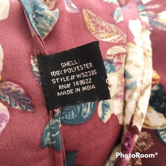 Walter Baker Donna floral one shoulder ruffle blouse. - Picture 6 of 8